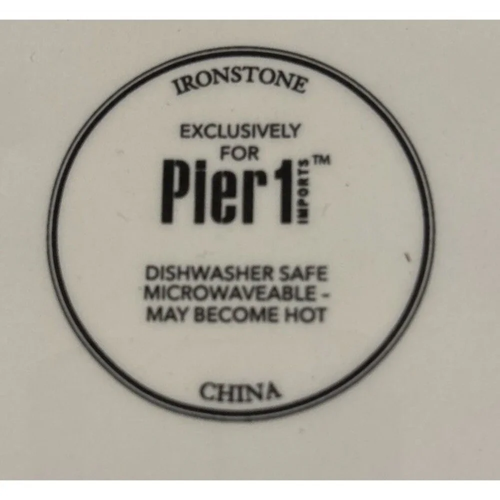 Pier 1 Imports Ironstone 14